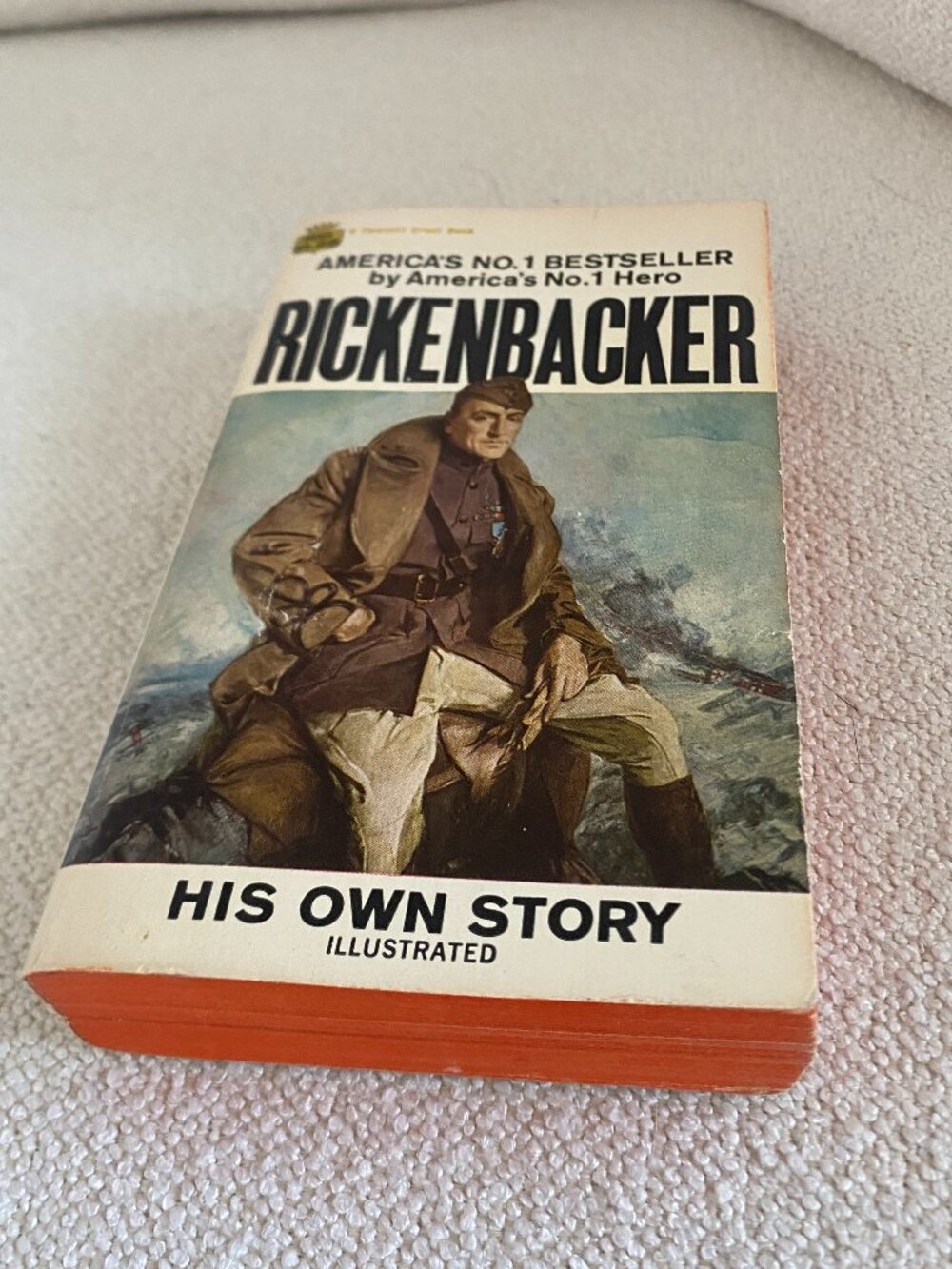 RARE 1ST PRINT! Rickenbacker: His Own Story by Edward V. Rickenbacker 1969